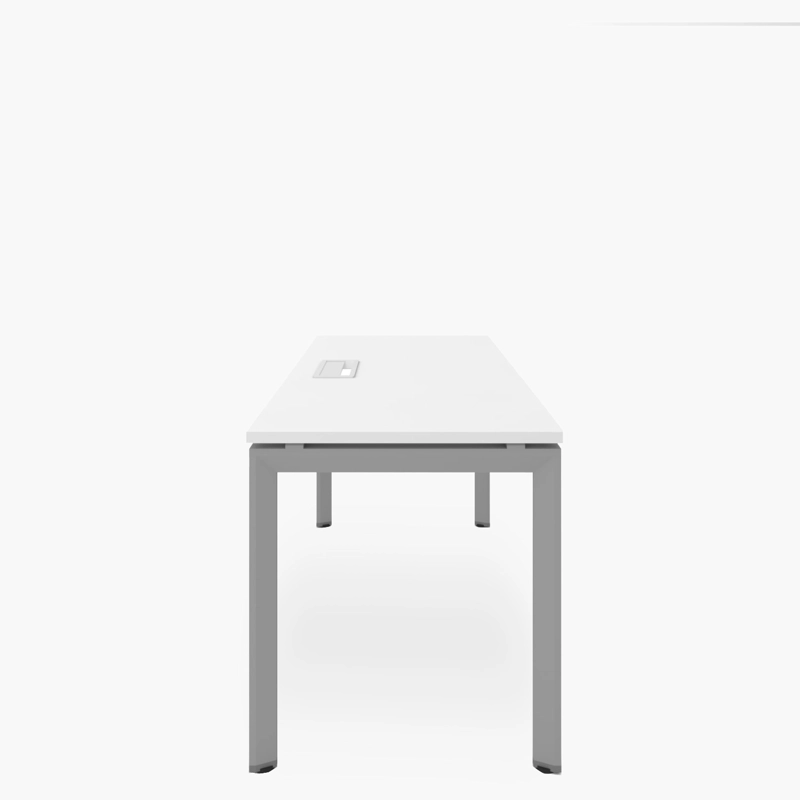 ESCRITORIO FORM OFFICE NEO CON PASACABLES 160X70 METAL - 3