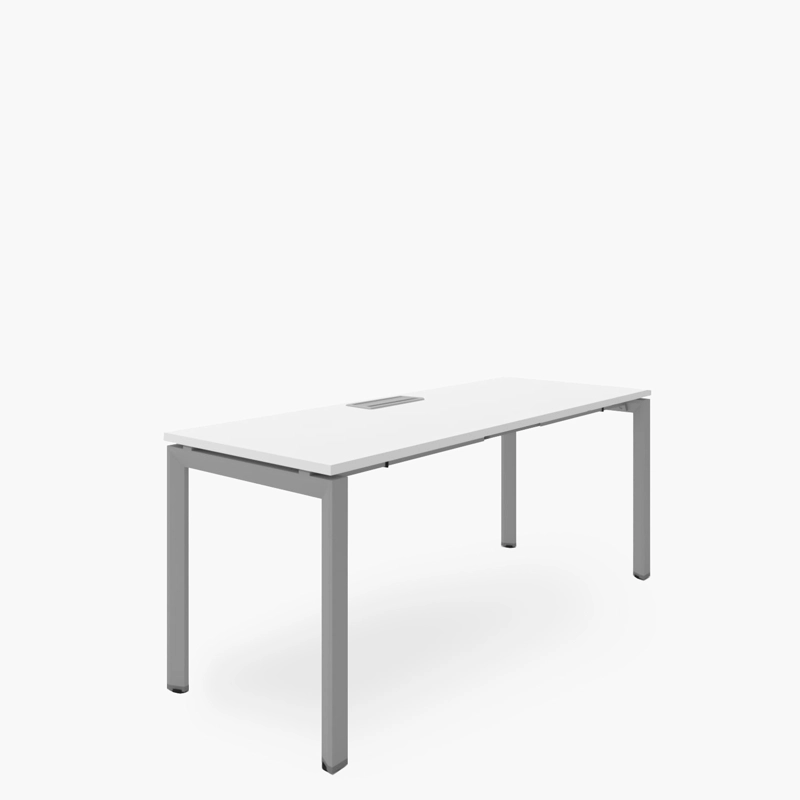 ESCRITORIO FORM OFFICE NEO CON PASACABLES 180X70 METAL - 2