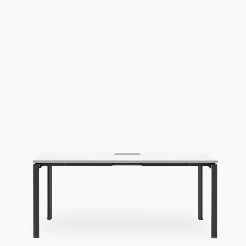 ESCRITORIO FORM OFFICE NEO CON PASACABLES 180X70 METAL - 8