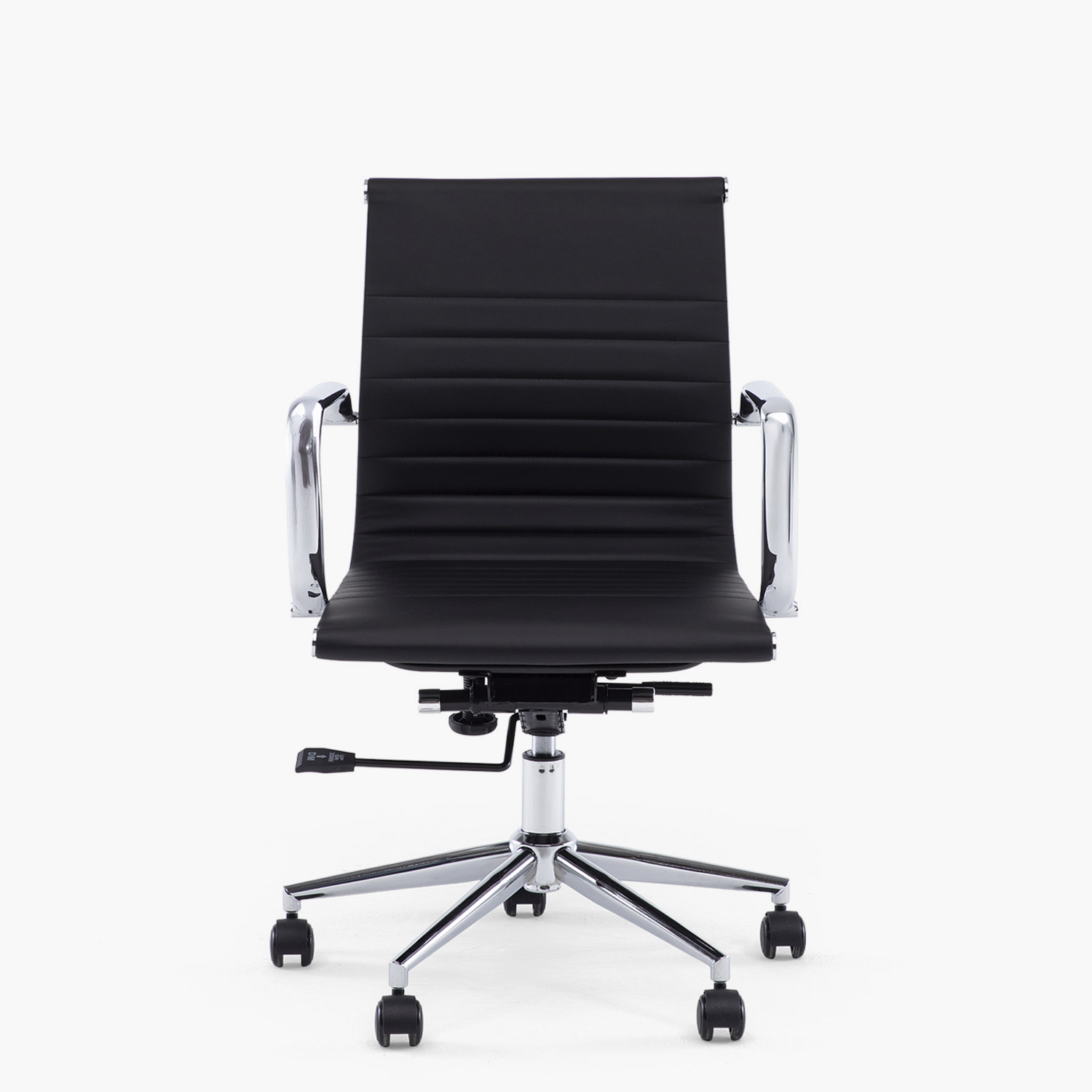SILLA OFICINA BISHOP MEDIA NEGRO - 1
