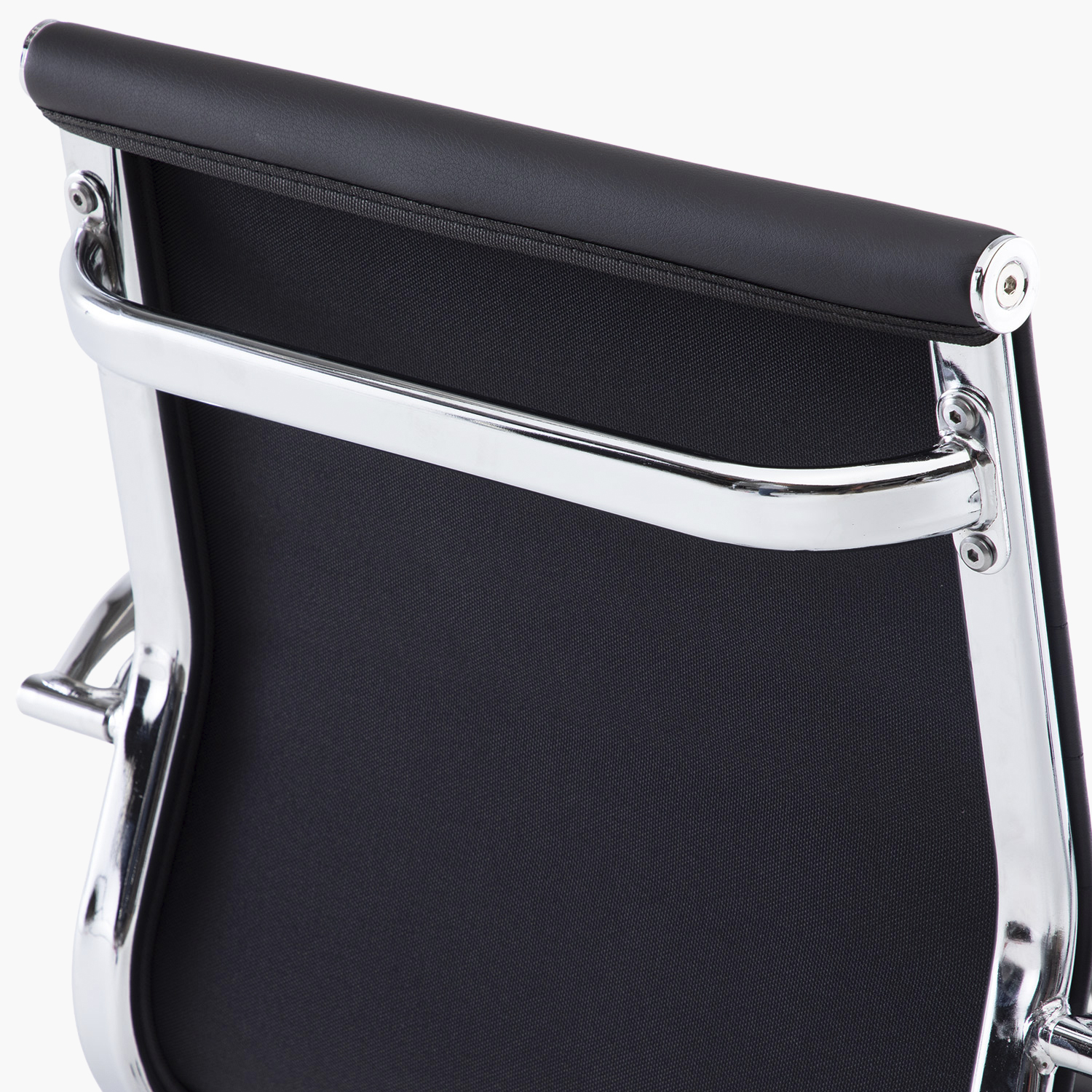 SILLA OFICINA BISHOP MEDIA NEGRO - 5