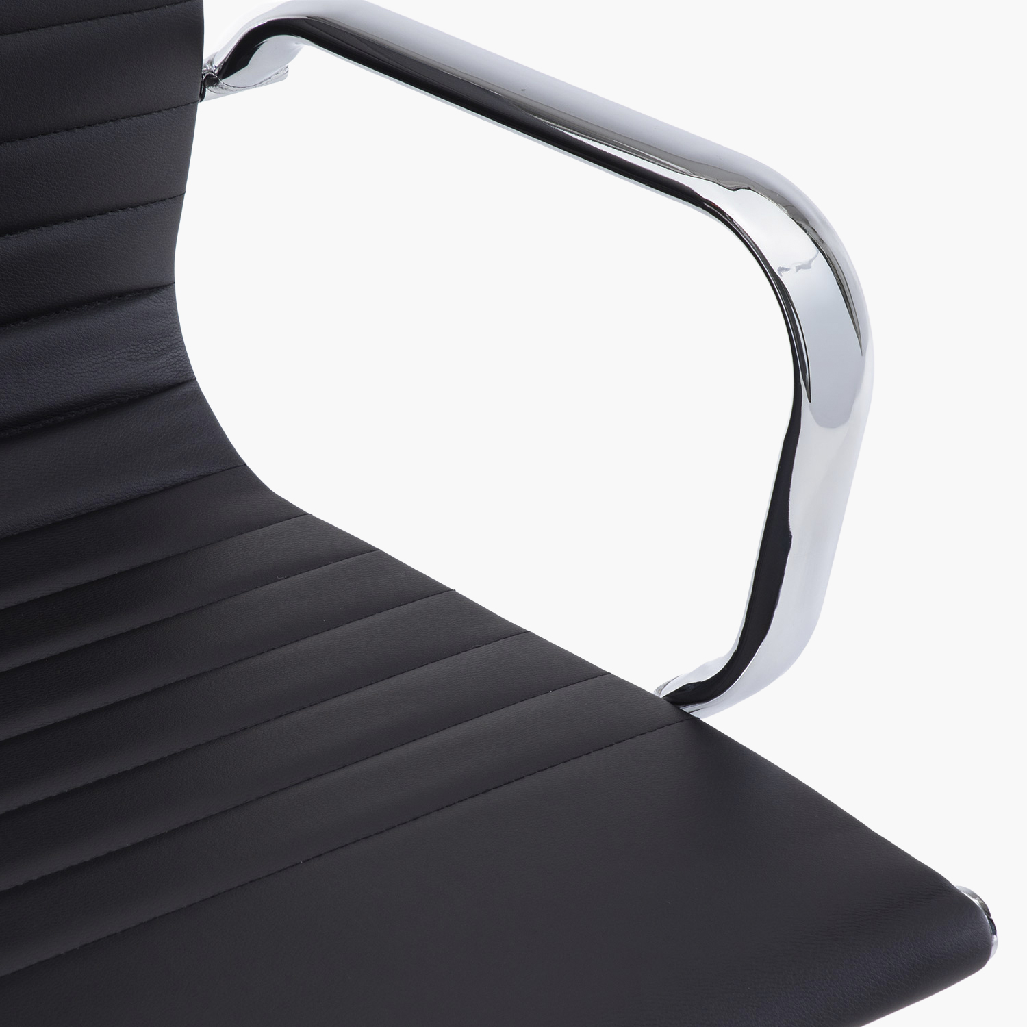 SILLA OFICINA BISHOP MEDIA NEGRO - 9