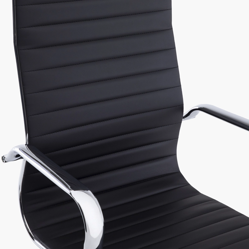 SILLA OFICINA FORM OFFICE NEGRO BISHOP ALTA - 9