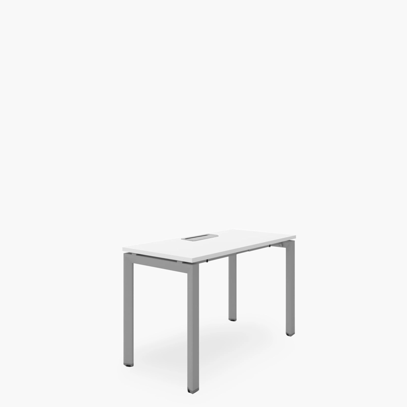 ESCRITORIO FORM OFFICE NEO CON PASACABLES 120X60 METAL - 2