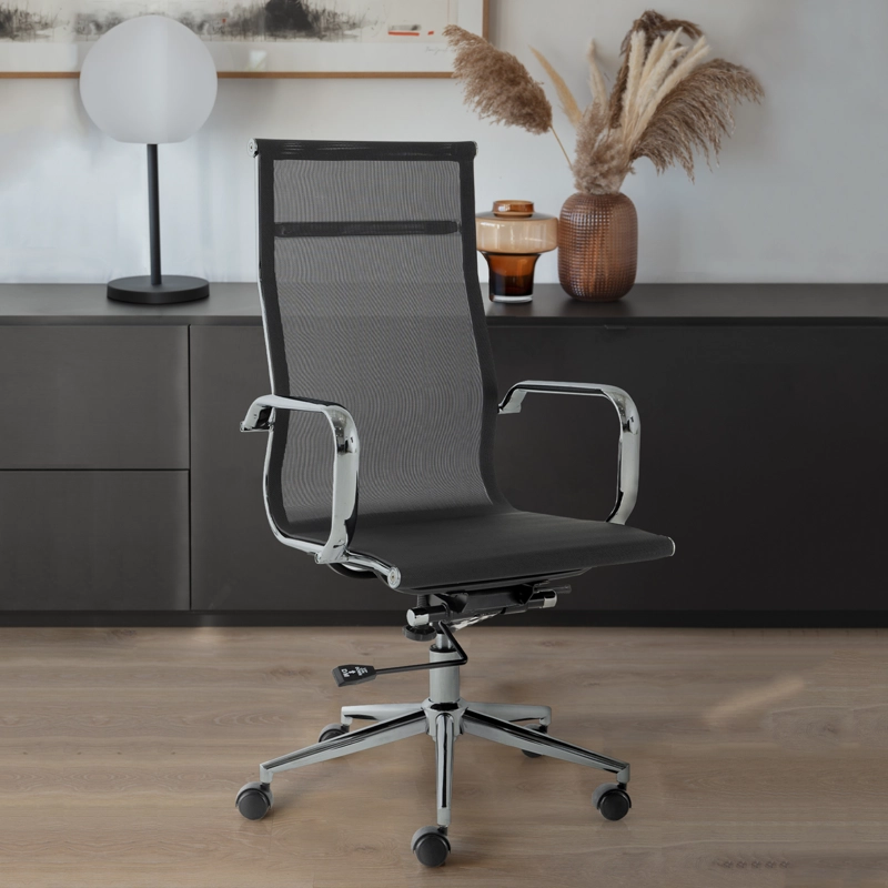 SILLA OFICINA FORM OFFICE NEGRO CARSON ALTA - 2