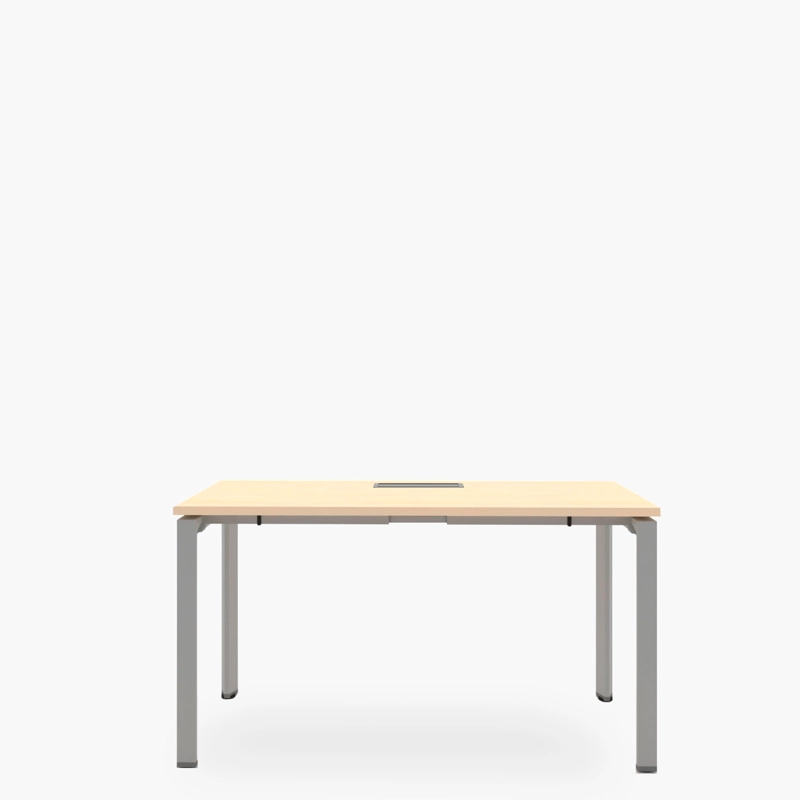 ESCRITORIO FORM OFFICE NEO CON PASACABLES 140X60 METAL - 1