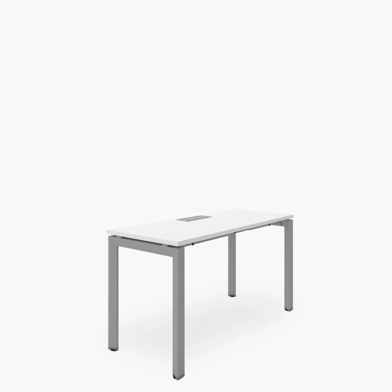 ESCRITORIO FORM OFFICE NEO CON PASACABLES 140X60 METAL - 2