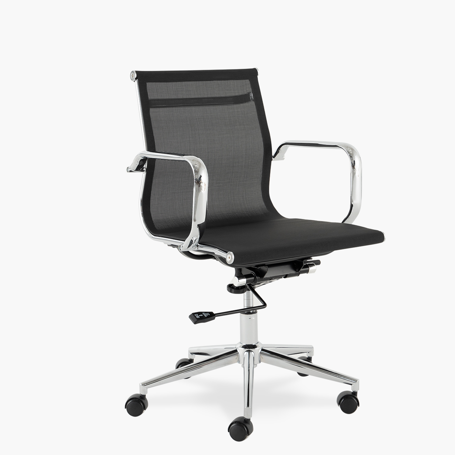 SILLA OFICINA FORM OFFICE NEGRO CARSON MEDIA - 3