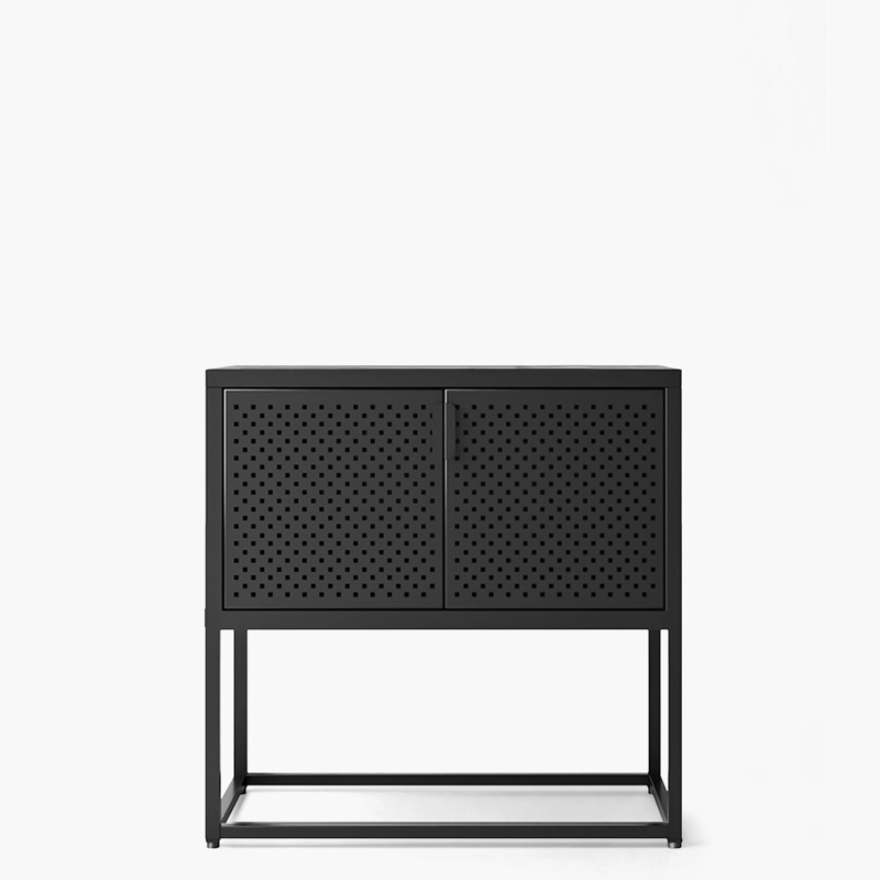 ARRIMO FORM DESIGN METAL 2 PUERTAS NEGRO MEDIO NEWTON - 1