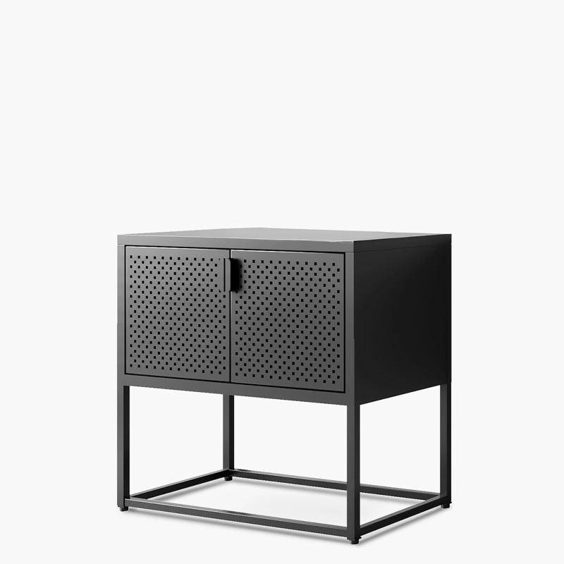 ARRIMO FORM DESIGN METAL 2 PUERTAS NEGRO MEDIO NEWTON - 3