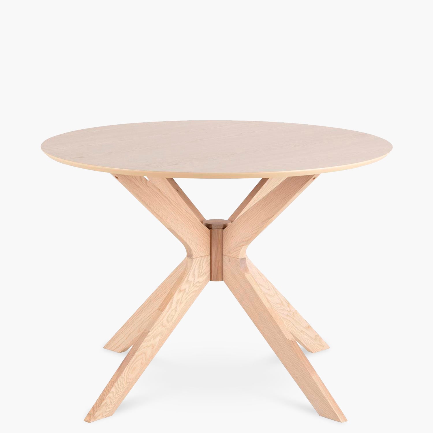 MESA DE COMEDOR FORM DESIGN DUNCAN REDONDA NATURAL MADERA - 1