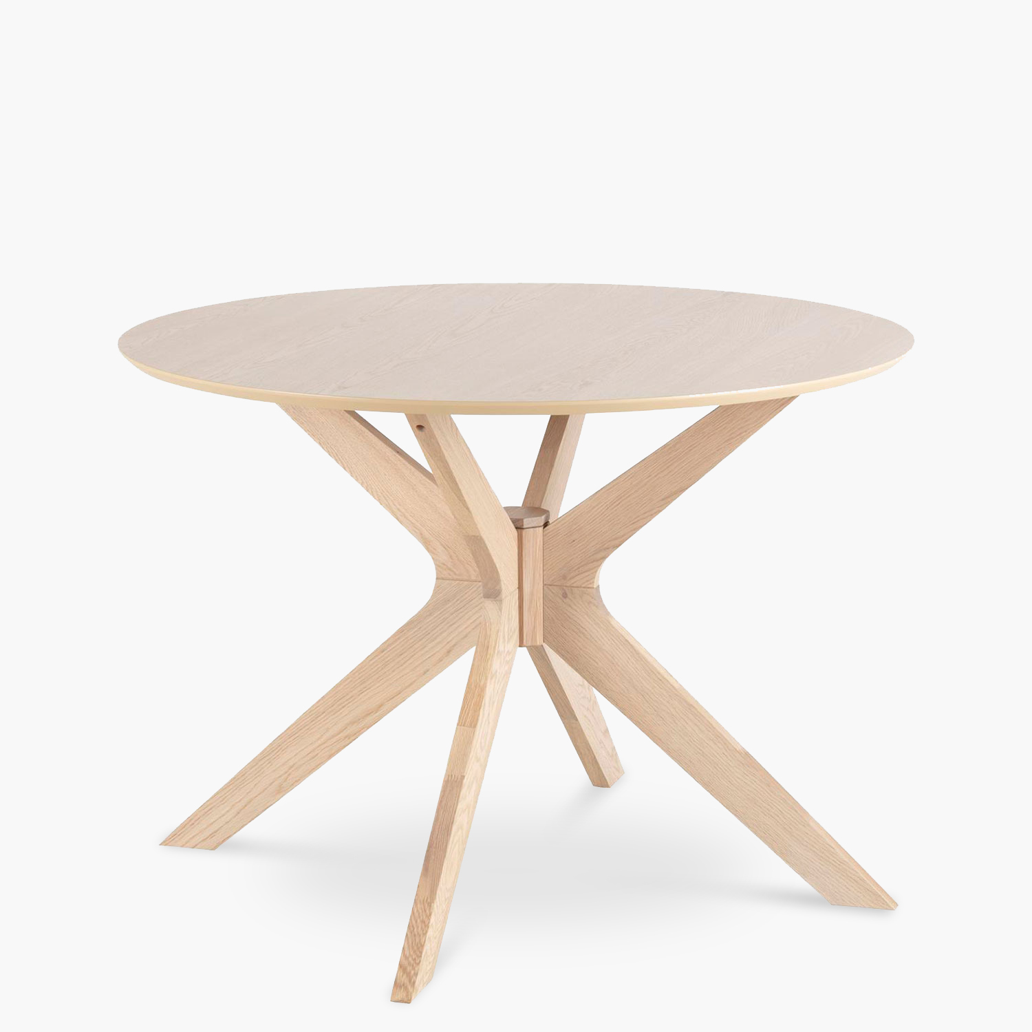 MESA DE COMEDOR FORM DESIGN DUNCAN REDONDA NATURAL MADERA - 3