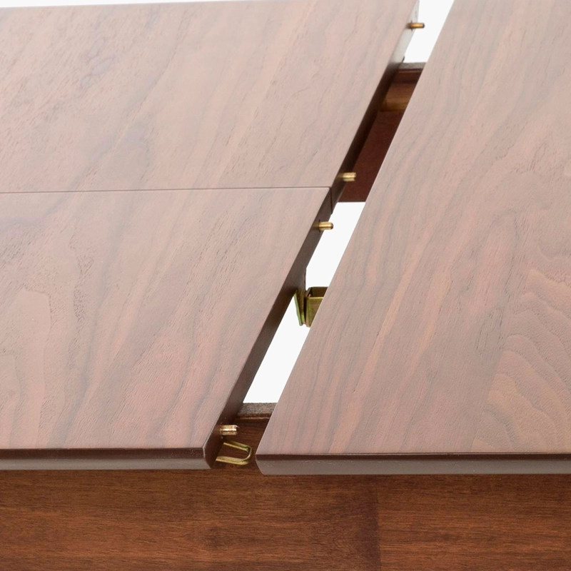 MESA COMEDOR FORM DESIGN EXTENSIBLE MONTREUX NOGAL MADERA - 5