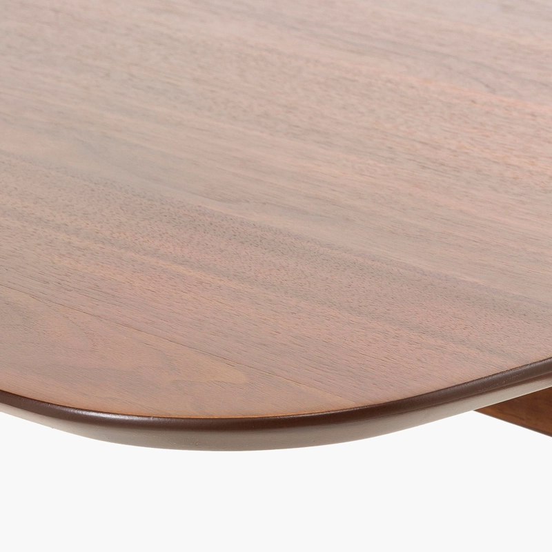 MESA COMEDOR FORM DESIGN EXTENSIBLE MONTREUX NOGAL MADERA - 8