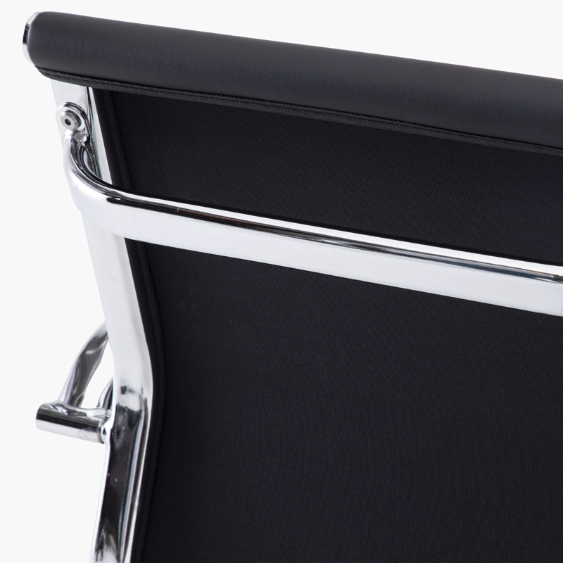 SILLA FORM OFFICE BISHOP MEDIA METAL NEGRO VISITA - 5