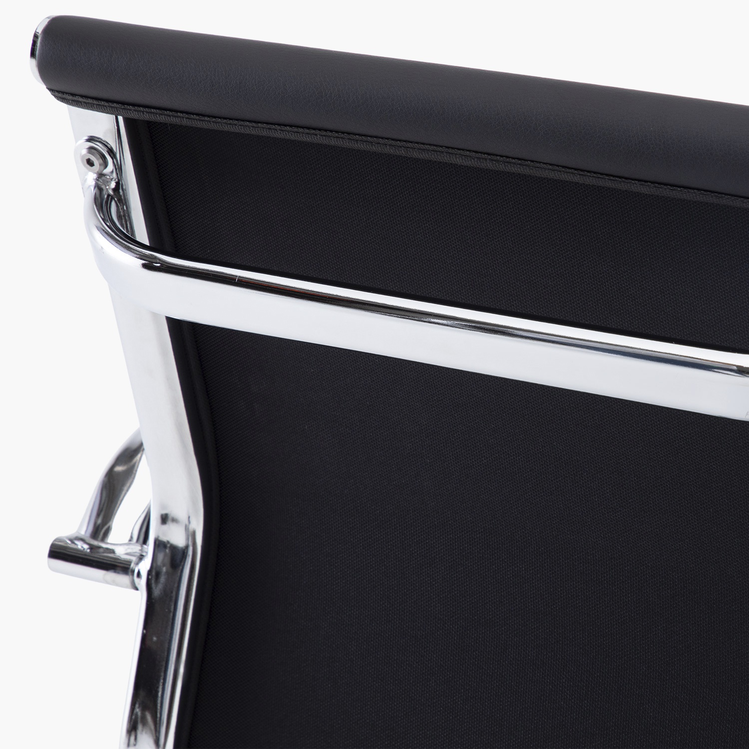 SILLA FORM OFFICE BISHOP MEDIA METAL NEGRO VISITA - 5
