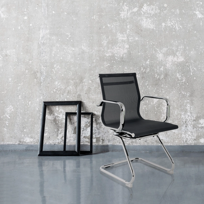 SILLA VISITA CARSON MEDIA NEGRO FORM. - 2