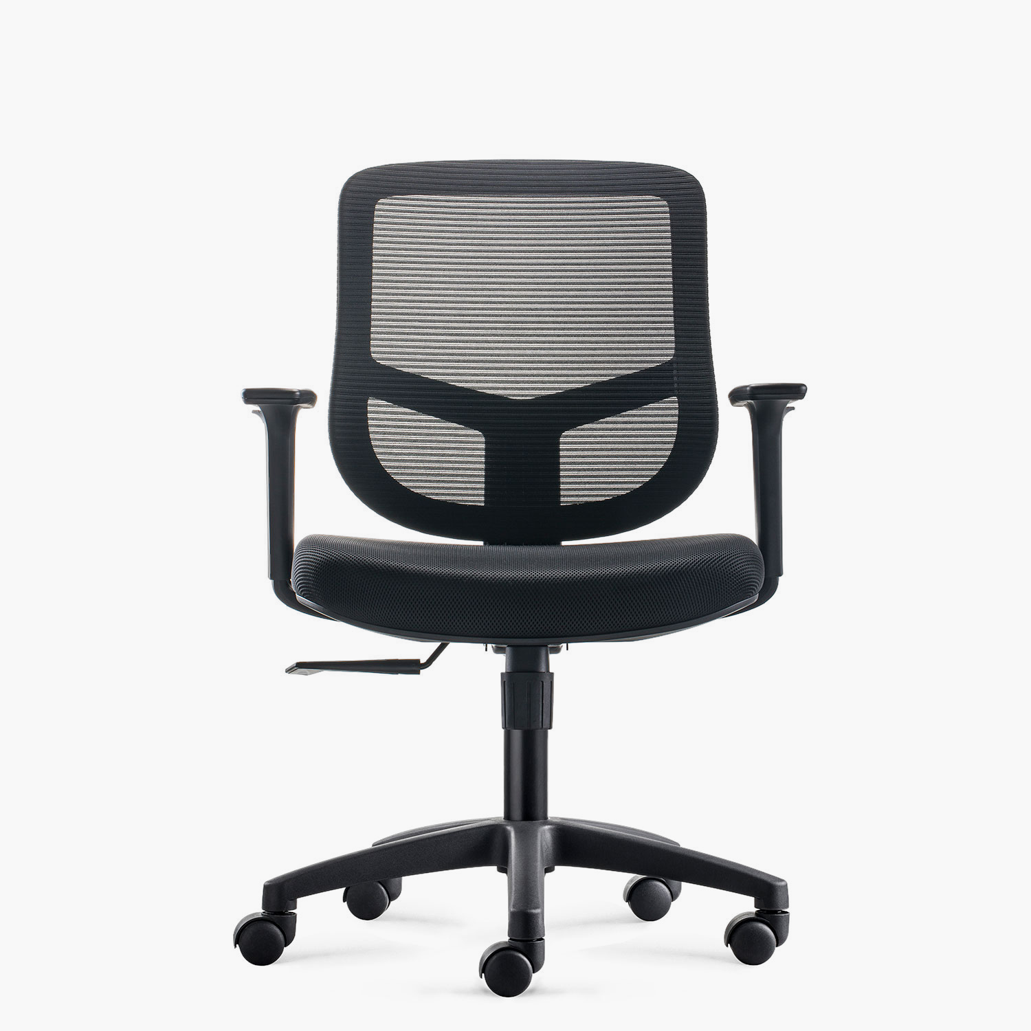 SILLA OFICINA FORM OFFICE NEGRO O ESCRITORIO LEAF - 1