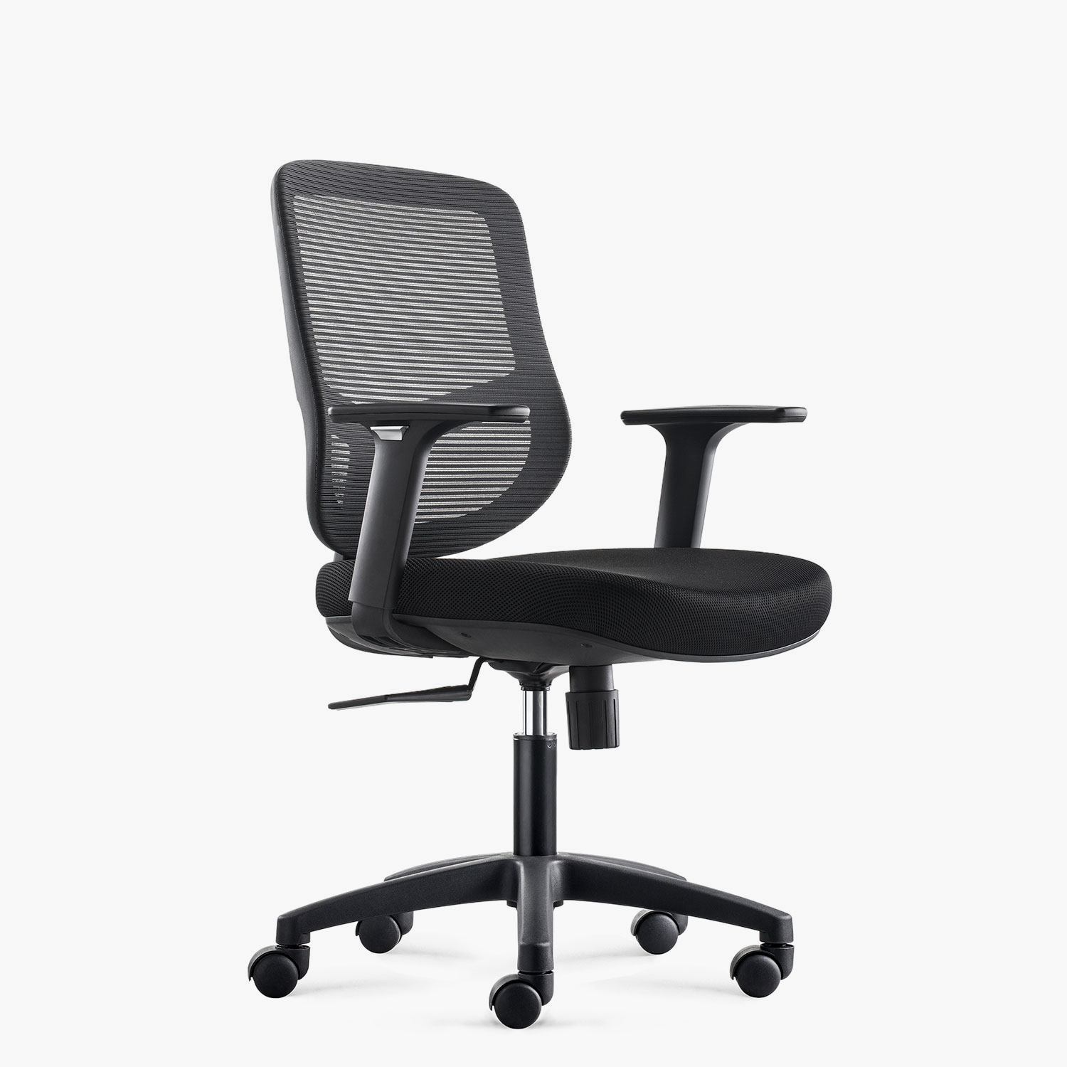 SILLA OFICINA FORM OFFICE NEGRO O ESCRITORIO LEAF - 2