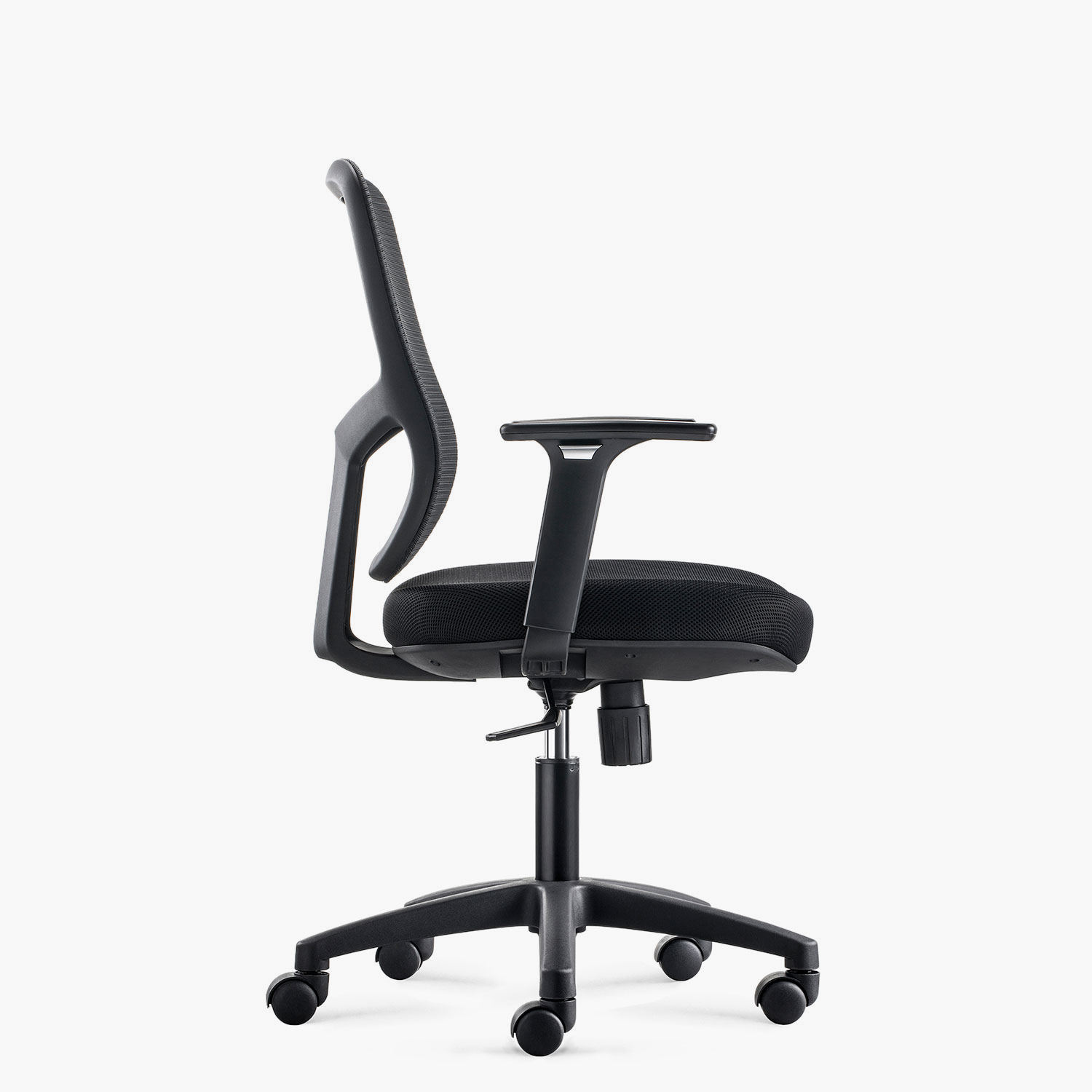 SILLA OFICINA FORM OFFICE NEGRO O ESCRITORIO LEAF - 3