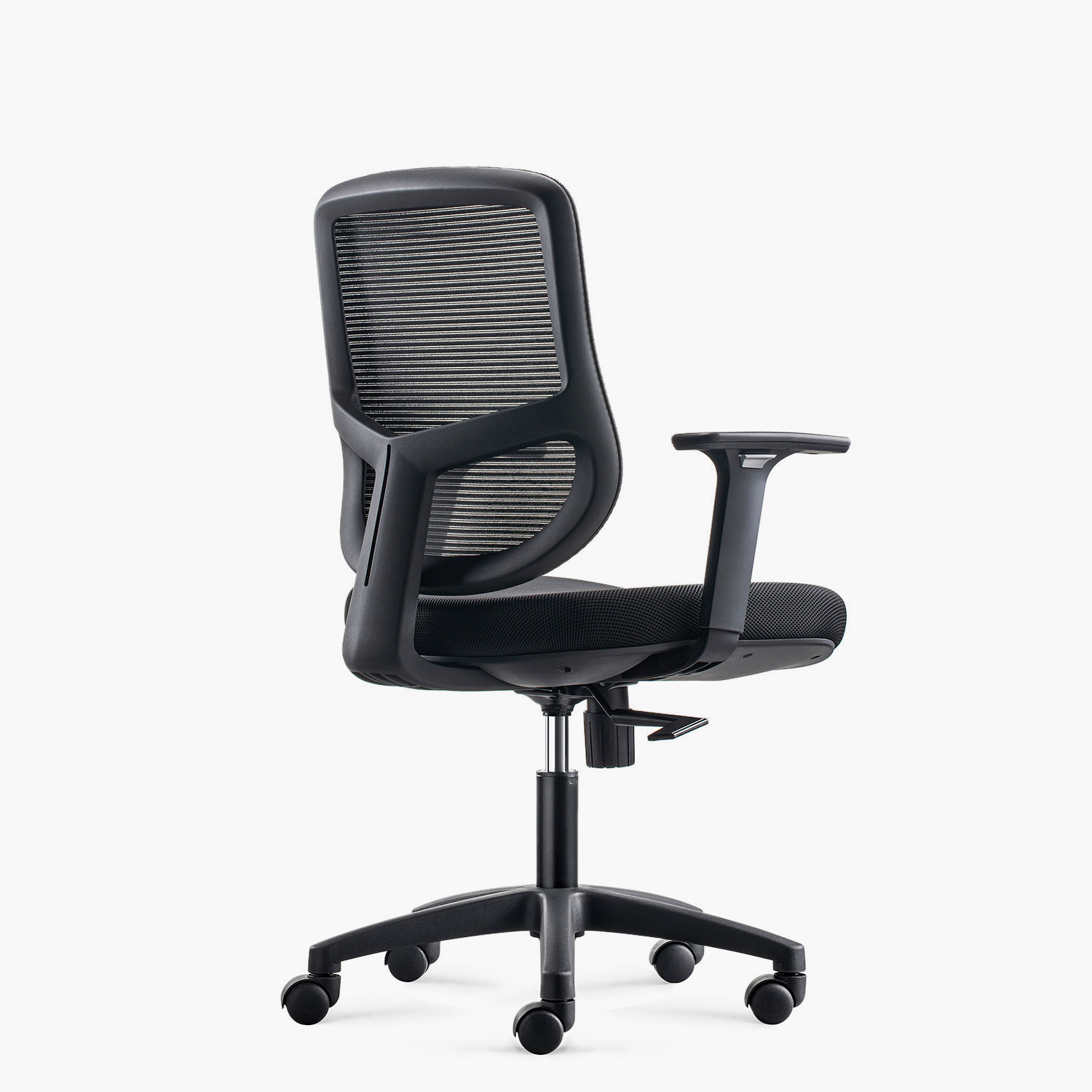 SILLA OFICINA FORM OFFICE NEGRO O ESCRITORIO LEAF - 4