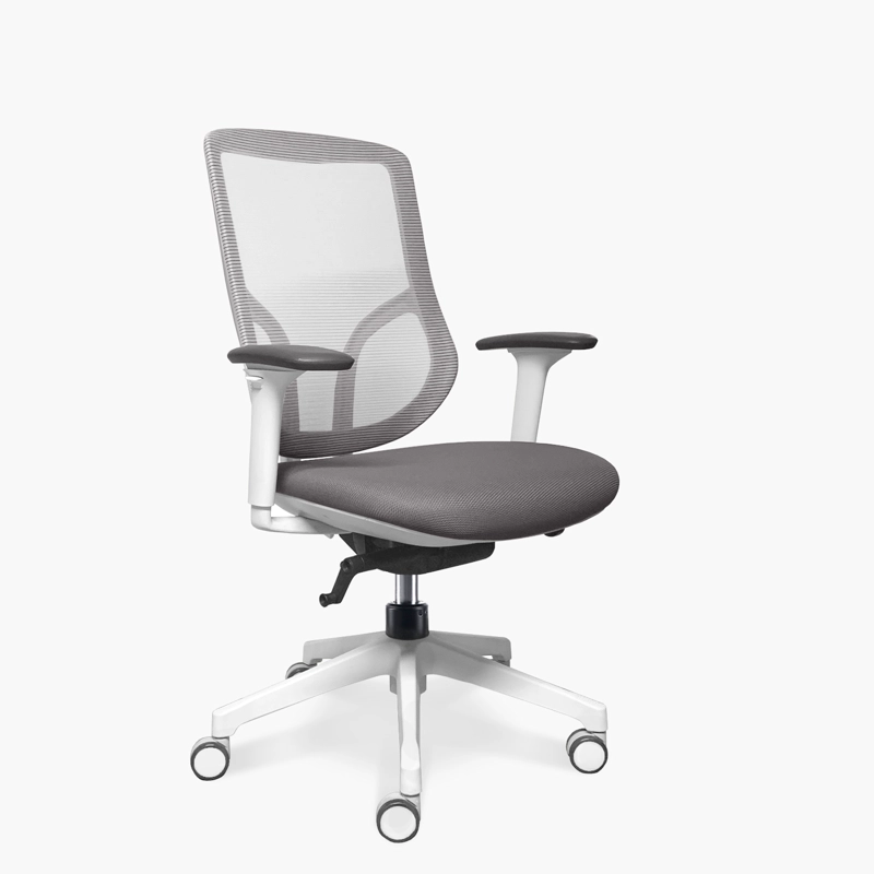 SILLA OFICINA FORM OFFICE ALUMINIO GRIS CHIC CLARO - 2