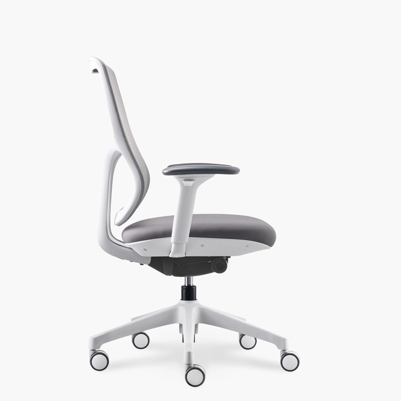 SILLA OFICINA FORM OFFICE ALUMINIO GRIS CHIC CLARO - 3