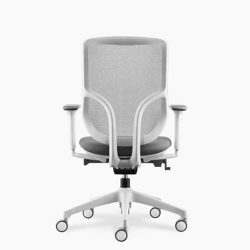 SILLA OFICINA FORM OFFICE ALUMINIO GRIS CHIC CLARO - 4