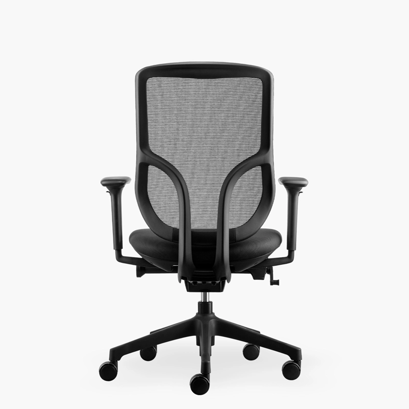 SILLA OFICINA FORM OFFICE ALUMINIO NEGRO CHIC - 5