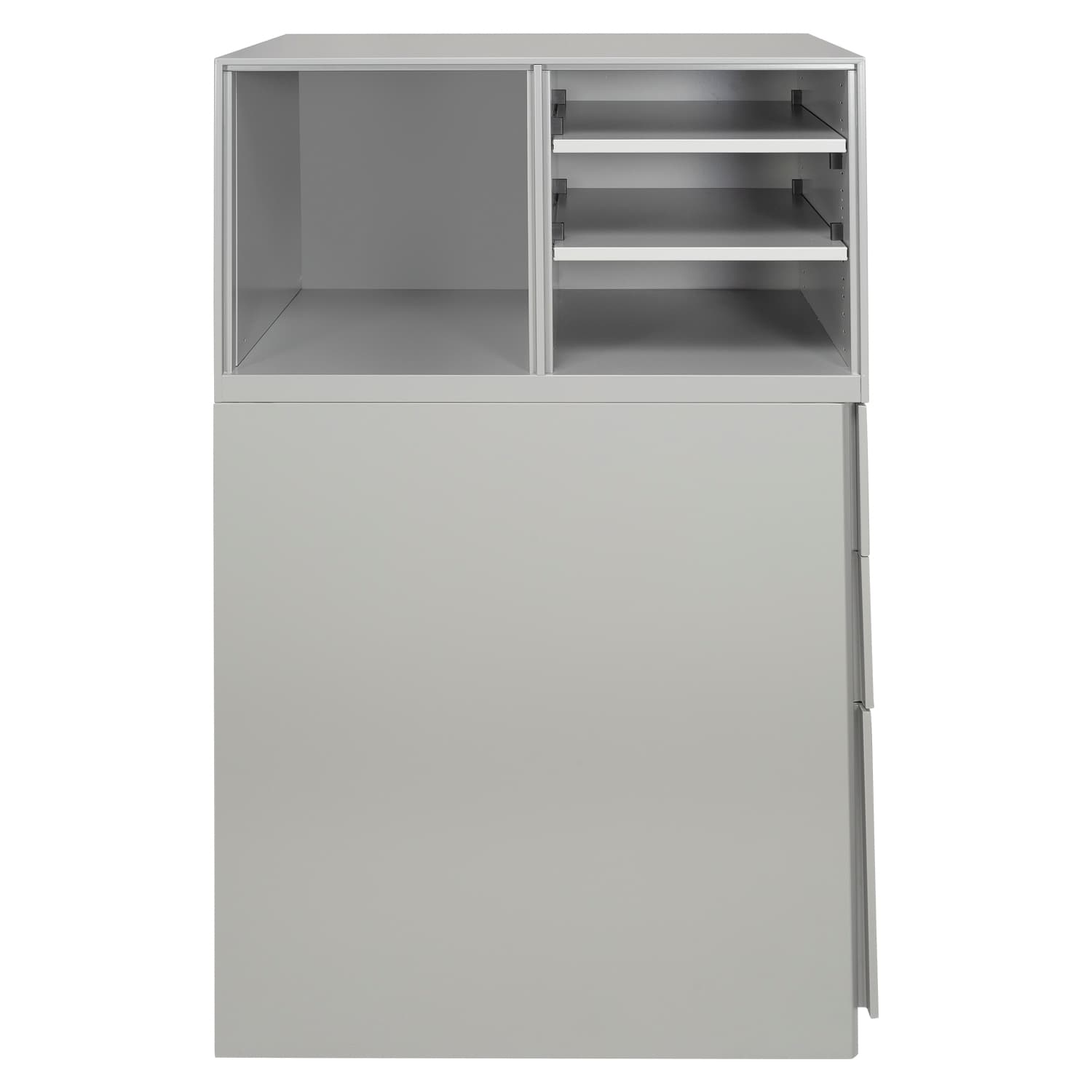 GABINETE OFICINA MEDIO METALICO 39X60X110 DER - 3