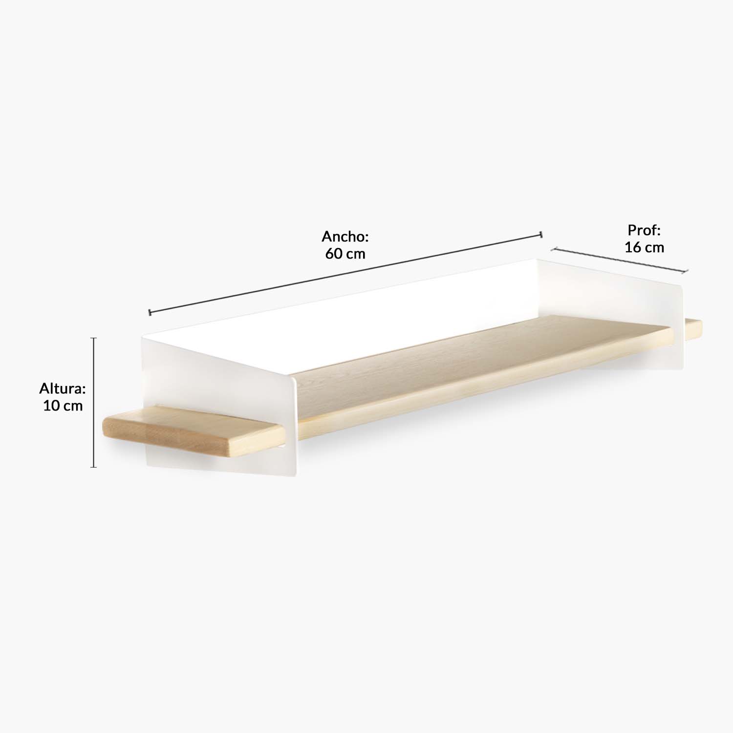 REPISA INFANTIL STRATO BLANCO FORM - 5