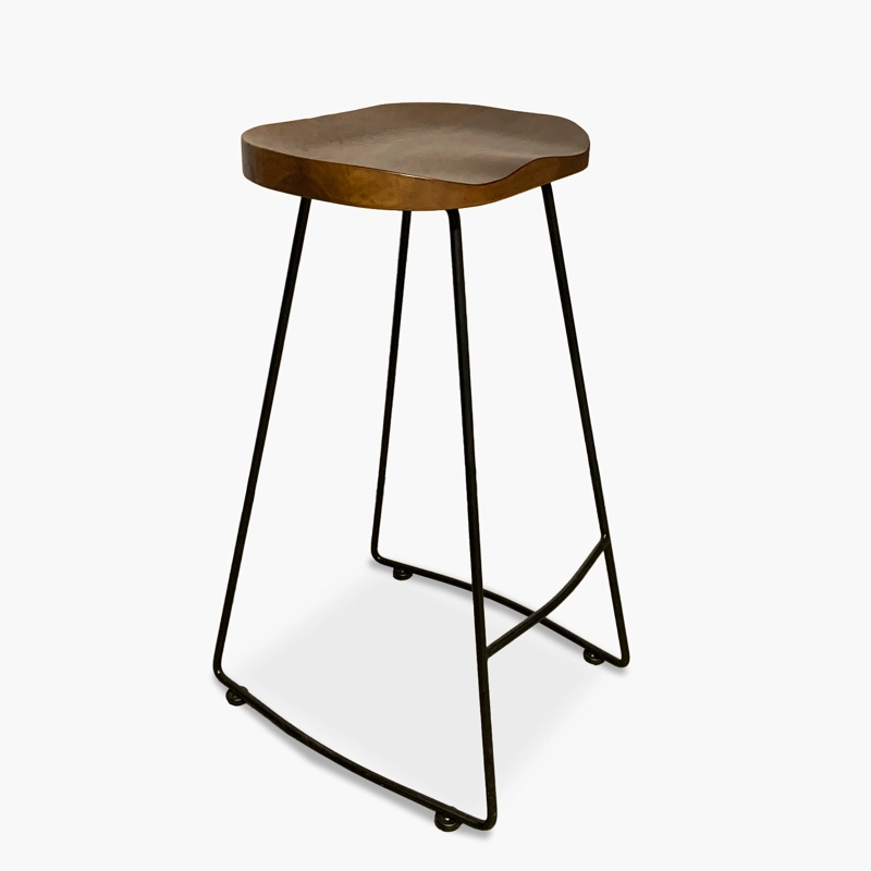 TABURETE ALTO CITY CHOCOLATE FORM - 3