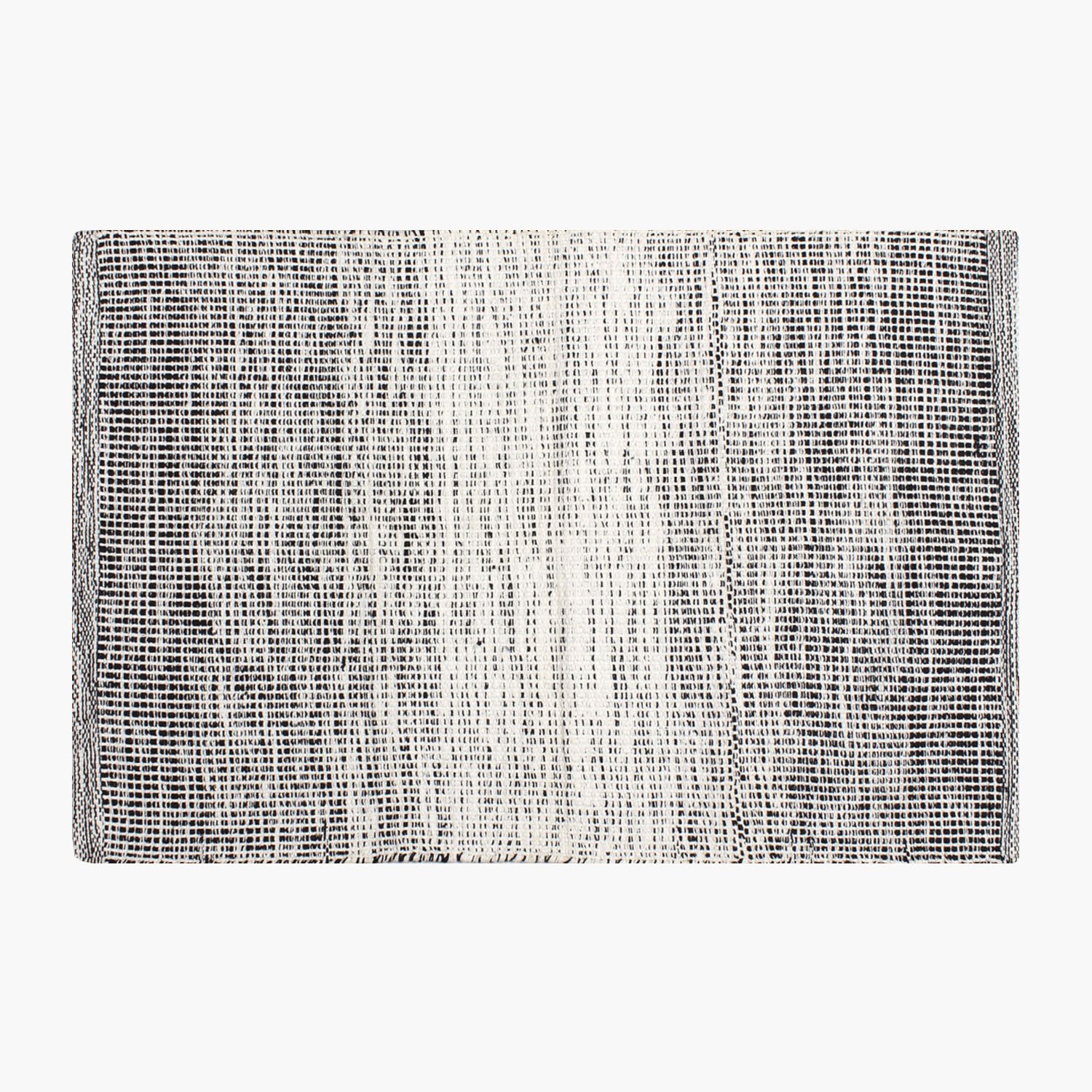ALFOMBRA FORM DESIGN ALGODON CAIRO NEGRO NATURAL 170 X 240 CM - 3