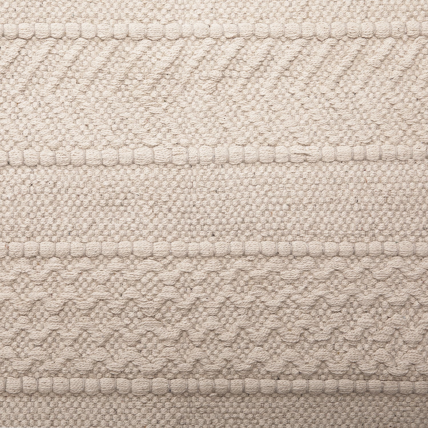 ALFOMBRA ALGODON BARTOLOME 170X240 BLANCO FORM - 4