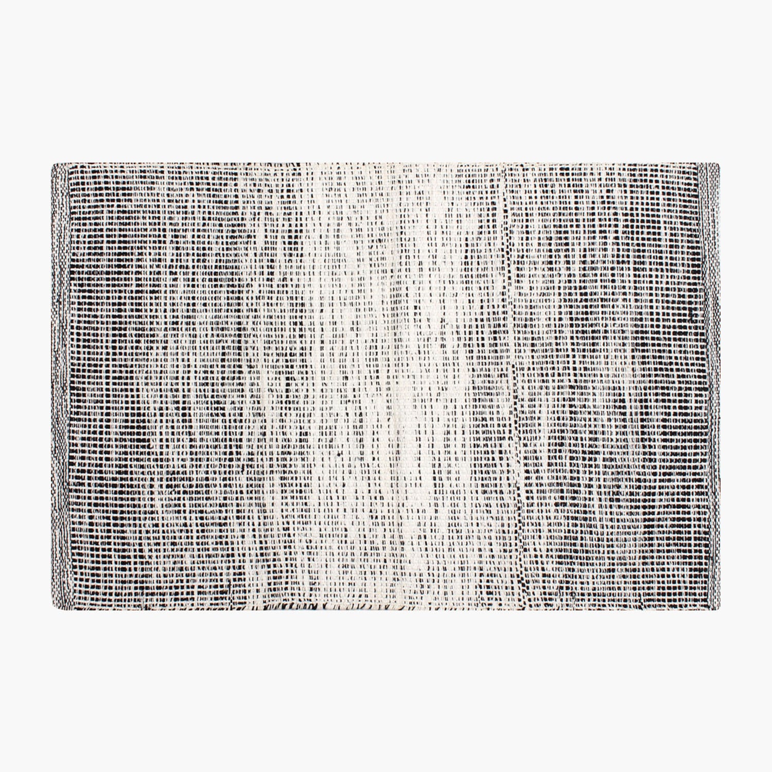 ALFOMBRA FORM DESIGN ALGODON CAIRO NEGRO NATURAL 200 X 300 CM - 3