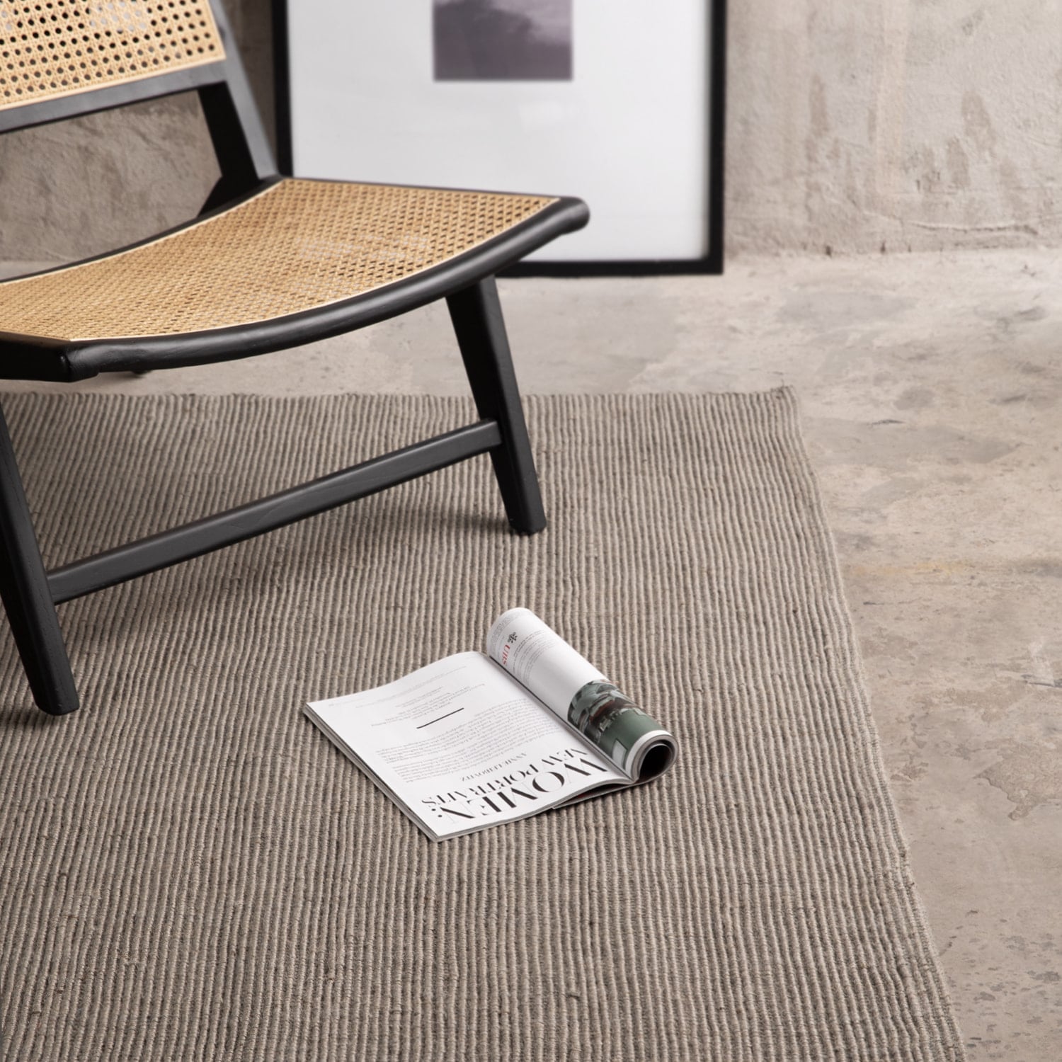 ALFOMBRA FORM DESIGN YUTE ARIZONA GRIS NATURAL 200 X 300 CM - 2