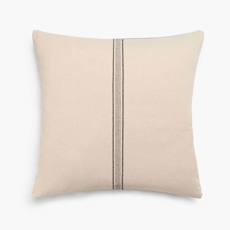 FUNDA COJIN CALMA HOUSE CAPRI 45 X 45 CM NEGRO