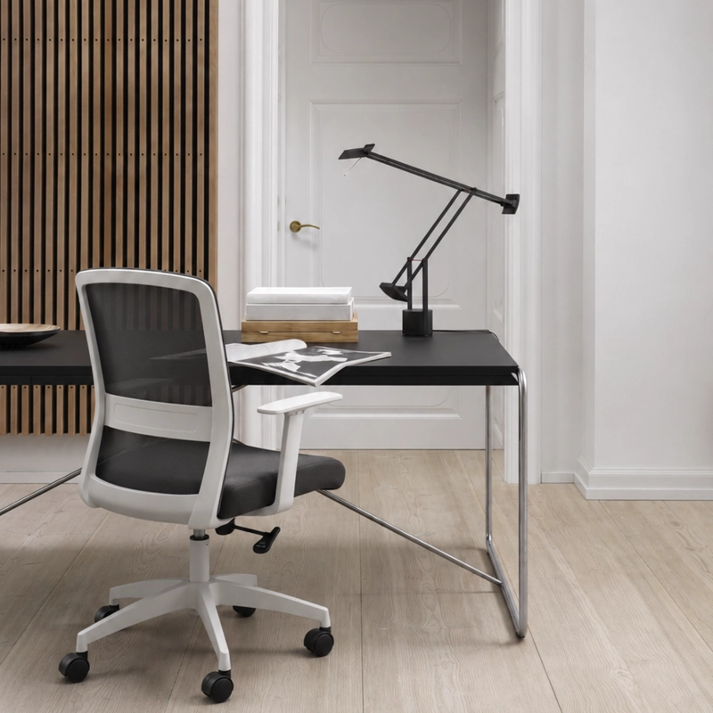 SILLA OFICINA FORM OFFICE GRIS MESH - 7