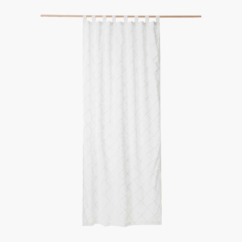 CORTINA ROYAL 140X280 BLANCO CALMA HOUSE - 1