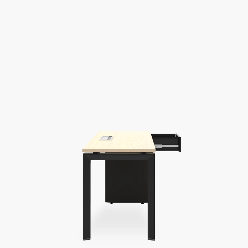 ESCRITORIO NEO CON PASACABLES 140X60 CON CAJONERA METALICA - 3