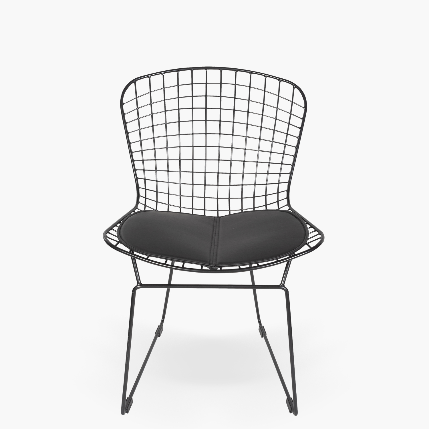 SILLA FORM DESIGN BERTOIA 1 CUERPO NEGRO - 1