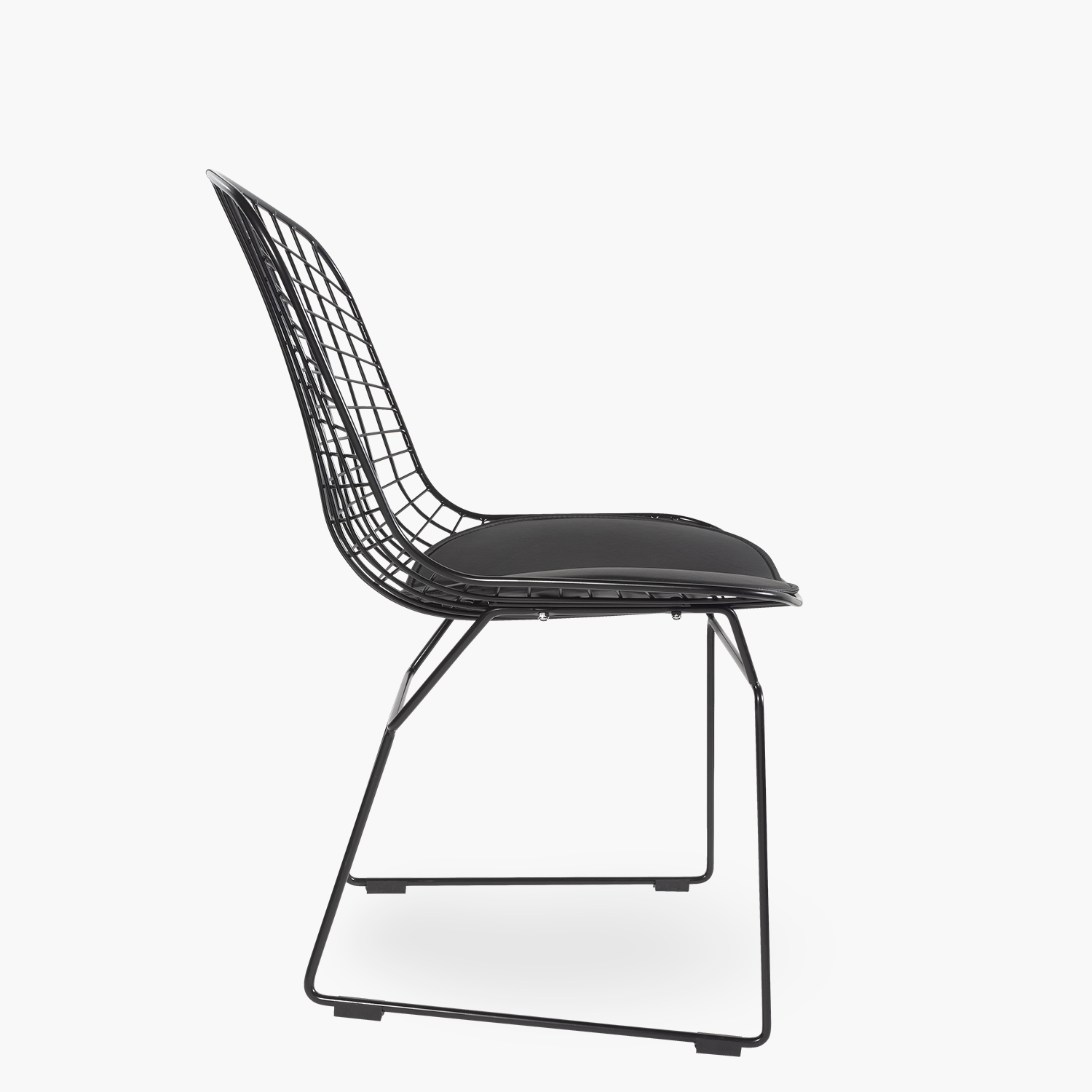SILLA FORM DESIGN BERTOIA 1 CUERPO NEGRO - 3
