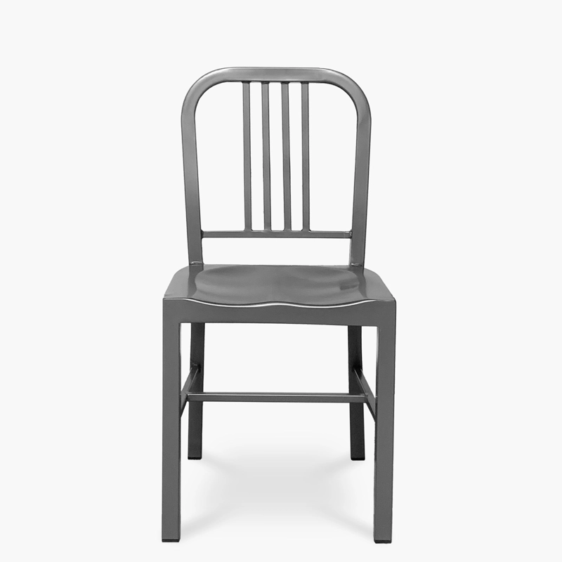 SILLA FORM DESIGN NAVY 1 CUERPO METÁLICA GRIS - 1