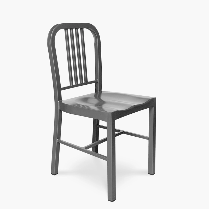SILLA FORM DESIGN NAVY 1 CUERPO METÁLICA GRIS - 2