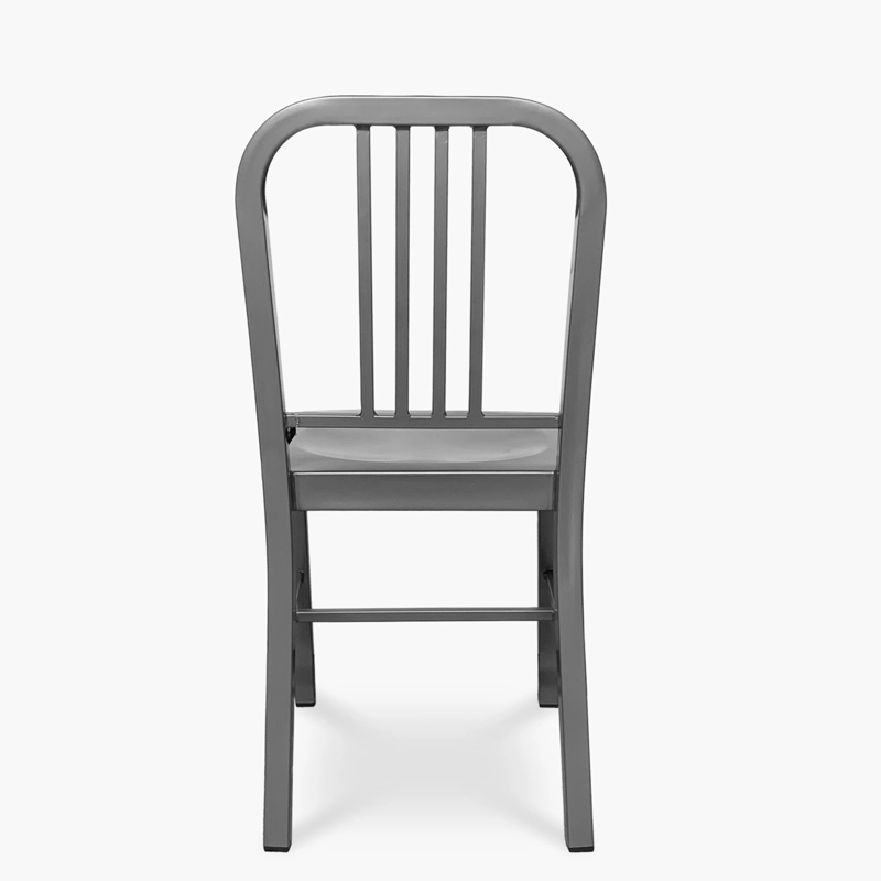 SILLA FORM DESIGN NAVY 1 CUERPO METÁLICA GRIS - 4