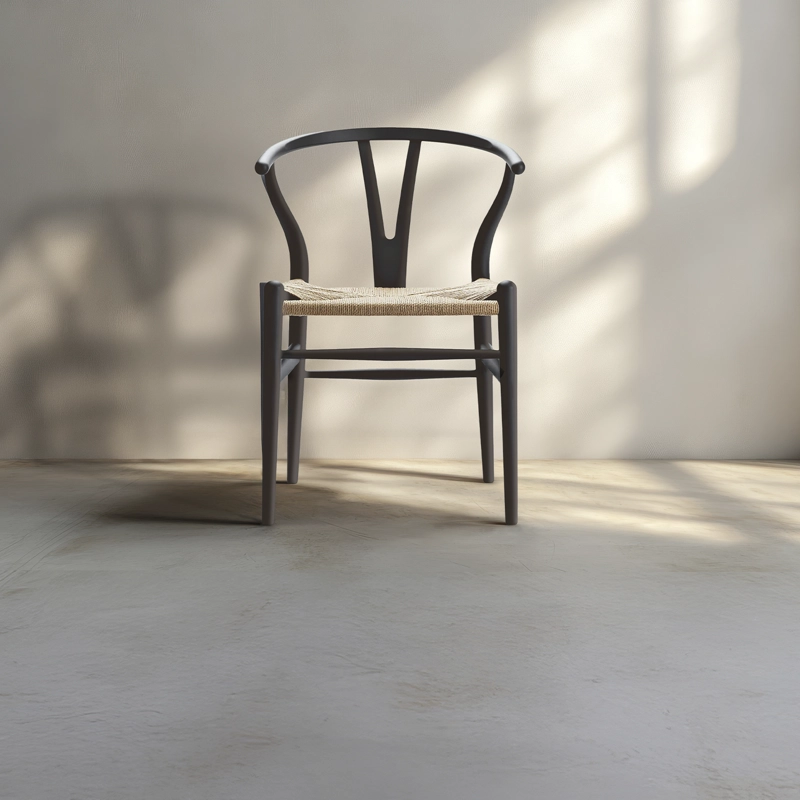 SILLA MADERA WISHBONE FORM - 2