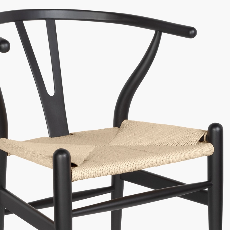 SILLA MADERA WISHBONE FORM - 6