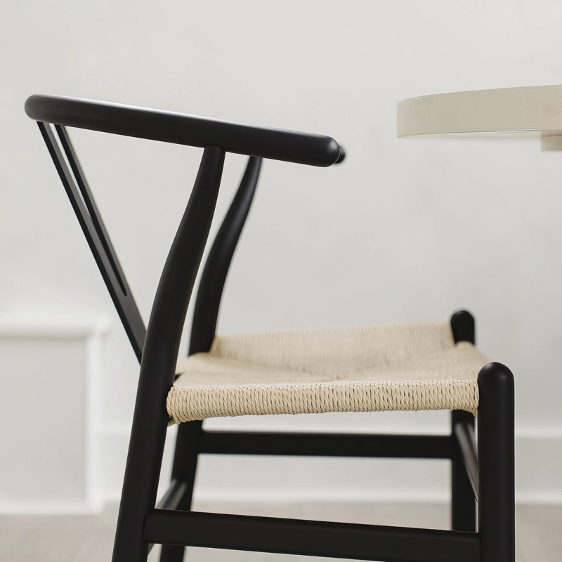SILLA MADERA WISHBONE FORM - 9