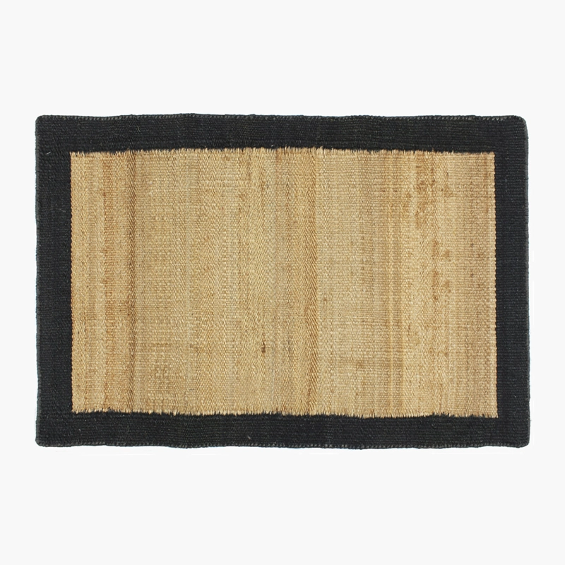 ALFOMBRA YUTE NUBIA 200X300 NEGRO FORM - 3