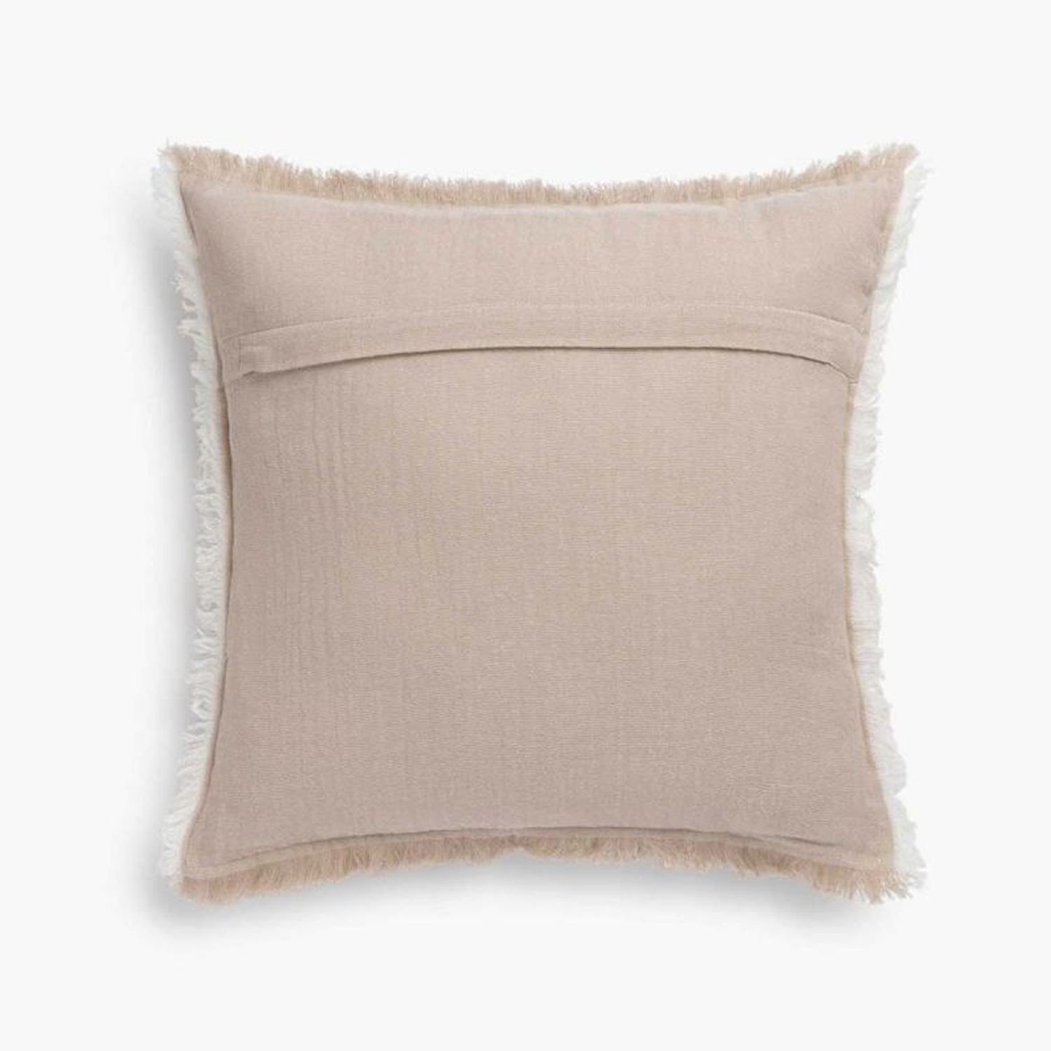 FUNDA COJIN ALGODON LAYER 60X60 TAUPE CALMA HOUSE - 3